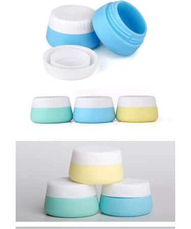 SONGLELA Silicone Cosmetics Container Set - TSA Approved 3x10ml Leakage-Proof Cream Bottles for Travel Outdoor & Fitness - Buy Online on GoSupps.com