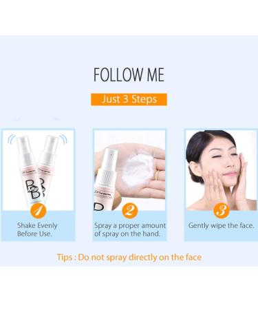 20ml Face BB Cream Concealer Moisturizing Portable Whitening Spray (Assorted Color #44) - Buy Online on GoSupps.com