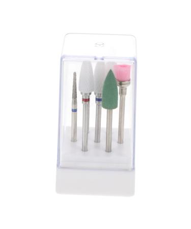 FRCOLOR 1 Set Nail Clipper Grinding Head Nails Drill Bits Carbide Drill Bits Nail Files for Gel Nails Manicure Drill Kit Nail Drill Bits Salon Nail Drill Nail Drill Bits Set Nail Kits Care