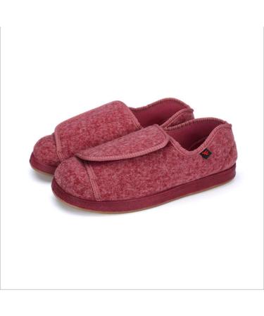 GENRAL Plantar Fasciitis Trainers Air Shoe Swollen feet Diabetic Shoes Pregnant Women's Shoes with Deformed feet Diabetic Easy Close Slipper UK3.5 Pink