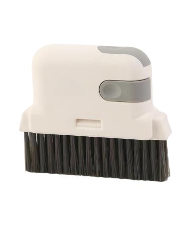 3 Window Groove Cleaning Brushes Grout Clean Brush - Household Dustpan Cleaning Brush Narrow Corner Cleaning Tools for Cleaning Door Window Slides and Gaps Grey