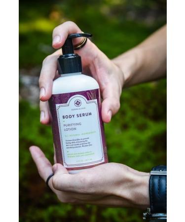 DERMAGLOVE Body Serum - Original | Purifying Lotion | Dry Skin Moisturizer for Radiance & Youthful Glow | Rich in Antioxidants | Infused with Baobab Apricot Rosemary Shea and Lemongrass | 8 Fl Oz Original - Lemongrass - Buy Online on GoSupps.com