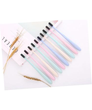 Eco-Friendly Compostable Adult Toothbrush - Soft Natural Manual Toothbrush for Family Use - Buy Online on GoSupps.com