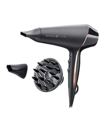 Remington Proluxe Ionic Hair Dryer with Styling Shot and Intelligent OPTIHeat Control Settings 2400 W Midnight Edition AC9140B - Buy Online on GoSupps.com