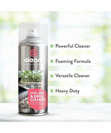 GLEAN Oven Grill Air Fryer & BBQ Cleaner | FOAMING CLEANER | Air Fryer Cleaner | Barbecue Cleaner | Kitchen Cleaner & Degreaser For Burnt On Grease & Food Spills | No-Scrub Formula | 400ml 1 - Buy Online on GoSupps.com