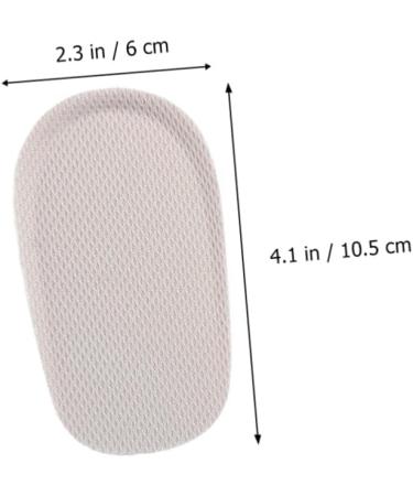 NOLITOY Height Increase Silicone Pads - Comfortable Invisible Shoe Lifts for Pink Shoes - Elevate Your Height with Elevator Insoles Size 2 - Buy Online on GoSupps.com