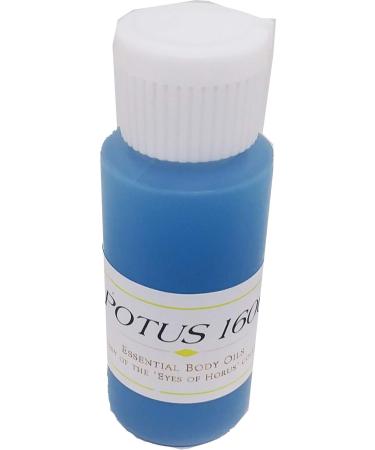 President Obama: POTUS 1600 For Men Scented Body Oil Fragrance Flip Cap - Blue - 1 oz. - ID#4292 1 Fl Oz (Pack of 1)