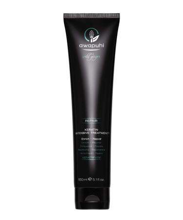 Paul Mitchell Awapuhi Wild Ginger Keratin Intensive Treatment, Rebuilds + Repairs, For Dry, Damaged + Color-Treated Hair 5.1 Fl Oz (Pack of 1)