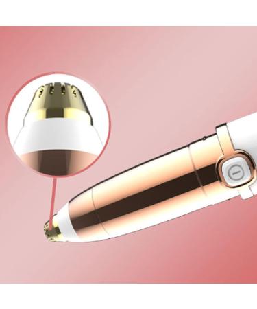 OUSIKA Nose Hair Trimmer & Eyebrow Epilator - Painless Ladies Electric Trimmer | White - International Shipping Available - Buy Online on GoSupps.com