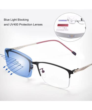 Miryea Photochrome Progressive Multifocus Reading Sunglasses | UV Protection Multifocal Transition Sun Reader Black 2.0x | International Shipping Available - Buy Online on GoSupps.com