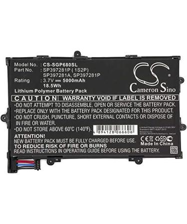 3.7V 5000mAh Battery Replacement for SCH-I815 Tab 7.7 - High Capacity & Long-Lasting Performance - Buy Online on GoSupps.com