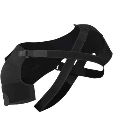 SUWIAKLALL Premium Double Shoulder Brace Protector for Men Women Adjustable Chest Harness for Enhanced Support Black L 1Set 1Set Black L - Buy Online on GoSupps.com