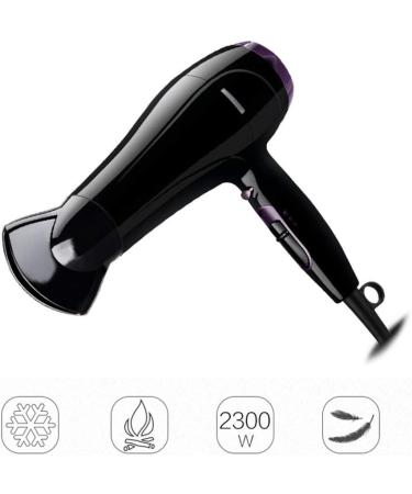 ADITAM 2000W-2300W Hair Dryer Nano Ionic Blow Dryer Professional Salon Hair Blow Dryer Lightweight Fast Dry Low Noise 3 Speed and 3 Heat Settings Double The Comfort - Buy Online on GoSupps.com