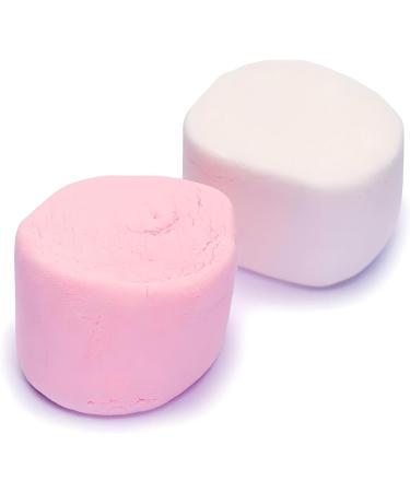 Super Pink & White Marshmallows Colorful Treats Xmas Delights Pack of 2 Smooth Mallows Gift - Buy Online on GoSupps.com
