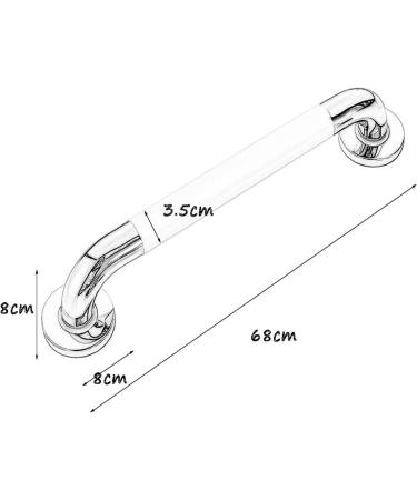 Grab Bars Grab Bars Bath with Anti-Slip Grip Heavy Duty Shower Handle for Bathtub Toilet Bathroom Kitchen Stairway Handrail Shower handrail - Buy Online on GoSupps.com