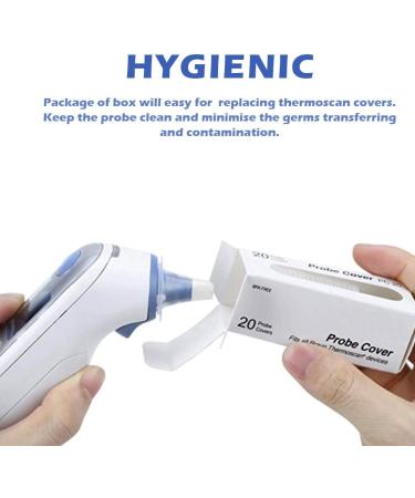 200 Brown Fever Thermometer Protective Caps Universal Ear Thermometer Replacement for All Models - Buy Online on GoSupps.com