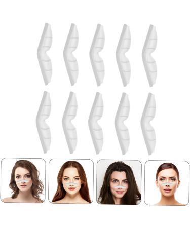 Coheali 160 PCS Self-Adhesive Anti-Fog Nose Brace Clips for Glasses - Transparent Support Frame & Gel Pads - 10.7x2x1cm Perfect for Fog-Free Vision - Buy Online on GoSupps.com