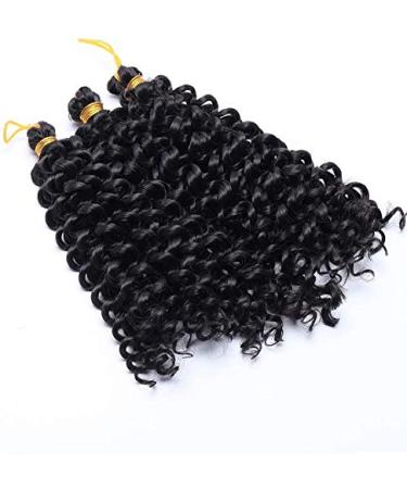 SEGO Water Wave Braids - Afro Kinky Hair Extension Closure Bundles | Dark Black 1 - 20cm (90g) - International Shipping - Buy Online on GoSupps.com