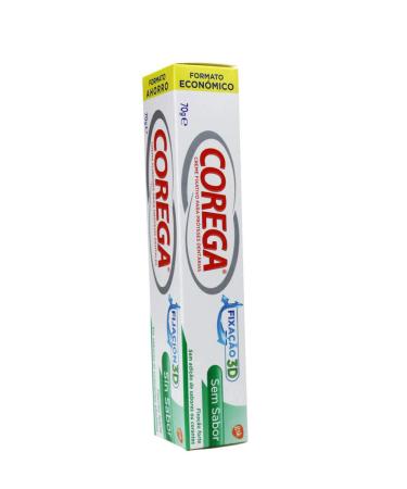 Corega Corega Corega Unflavored 70g + 6 Cleaning Tablets 70g