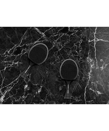 Shop Candore Silicone Face Brushes - Black Carbon-Infused Sonic 2-Piece Set - Recyclable & Compatible with Philips Electric Toothbrush - Buy Online on GoSupps.com