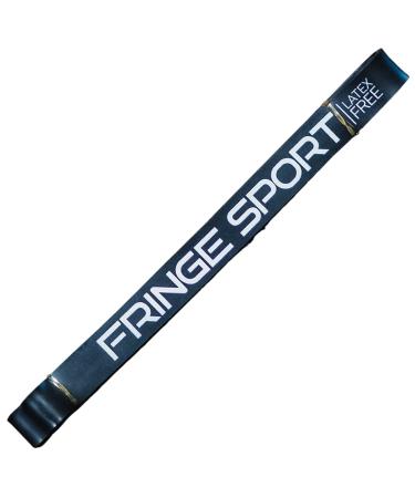 Fringe Sport Latex-Free Resistance Bands for Working Out Exercise Band for Pull Ups The Most Versatile Piece of Strength Training Equipment for Home Gyms Black