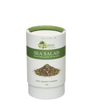 Wild Irish Seaweeds Organic Irish Sea Salad Mix Sprinkle Jar 50 g