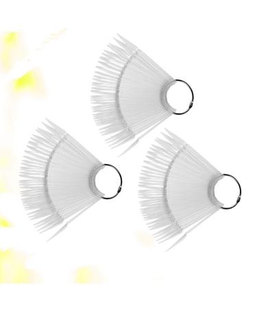 3 Sets of Nail Pattern Tips - False Nail Art Display Pins for Manicure Practice | International Shipping Available - Buy Online on GoSupps.com