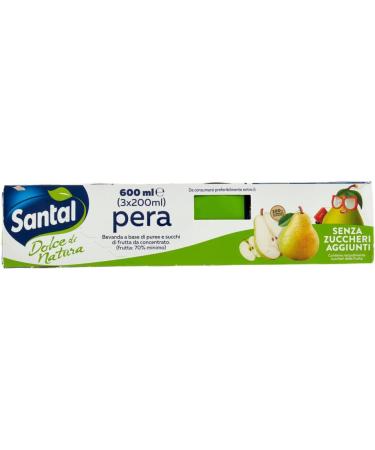  Santal Santal Pear Drink 3 x 200 ml - Buy Online on GoSupps.com