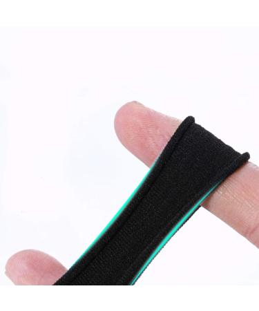 100 Pack Thick Seamless Cotton Hair Ties | No Crease Damage Ponytail Holders for Thick Hair (Black) - Buy Online on GoSupps.com