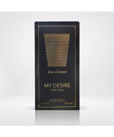 Almas Perfumes JEAN ANTOINE Eau De parfum MY DESIRE - Unisex Spray - 100ML 3.4FL OZ of Long-Lasting Aroma - Luxurious Scent of Arabia for Both Men And Women - Buy Online on GoSupps.com