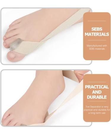 Beavorty Pedicure Kit: Toe Separators & Straighteners for Nail Tech Must-Haves | 2pcs Set for Day & Overnight Support | Pedicure Supplies 25.3x2.3cm - Buy Online on GoSupps.com