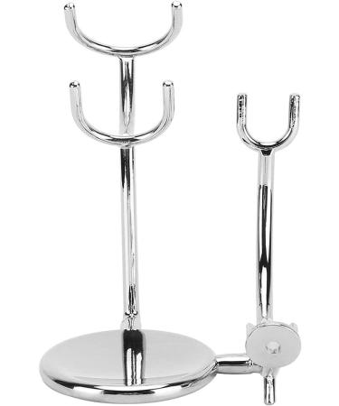 Premium Shaving Soap Bowl & Brush Set - Electroplating Metal Stand for Manual Shaving | International Shipping Available - Buy Online on GoSupps.com