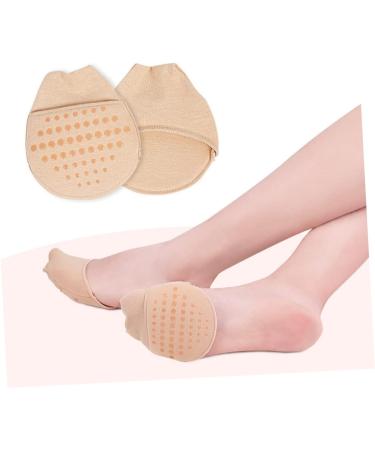 4 Pairs Forefoot Socks - Sweat-Absorbent & Breathable High Heel Pads | Cushioning Anti-Skid Toe Toppers - Buy Online on GoSupps.com
