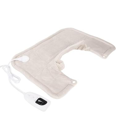 Adjustable Shoulder-Neck Heating Pillow with LCD Controller | Overheating Protection & Large Heating Range | Pain Relief for Neck Back Stomach & Knees (EU Plug 220-240 V) - Buy Online on GoSupps.com