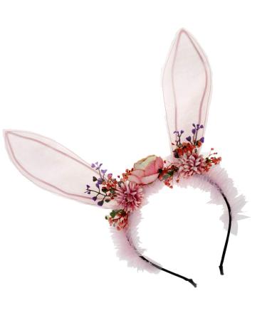 1 Stk Pointed Rabbit Ears Headband | Easter Bunny Head Jewelry | Long Rabbit Ears Headband Perfect for Easter Celebrations - Buy Online on GoSupps.com