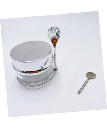 Beavorty Eye Cream Stick Skincare Spoon Lip Mask Applicator Small Makeup Spoon Facial Spoon Skincare Tools Moisturizer Applicator Spoon for Skincare Facial Mask Zinc Alloy Round Head 5.00X1.50X0.30CM Silver - Buy Online on GoSupps.com