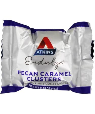 Atkins Endulge Pecan Caramel Clusters 0.49 oz (Pack of 10) - Delicious Low Carb Snack - Buy Online on GoSupps.com