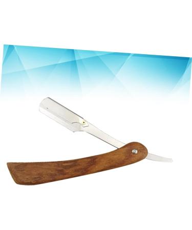 Beavorty 2-in-1 Straight Razor - Portable Safety Razor for Men | Classic Wood Design & Easy Open Feature - Buy Online on GoSupps.com