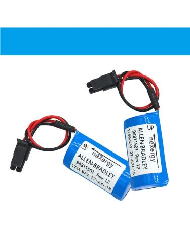 Nincrane WELLVEUS 1756-BA2 PLC Battery Replacement - 3.0V for Allen Bradley 1756-BA2 BR2/3A-AB 1745-B1 (Pack of 5) - International Shipping - Buy Online on GoSupps.com