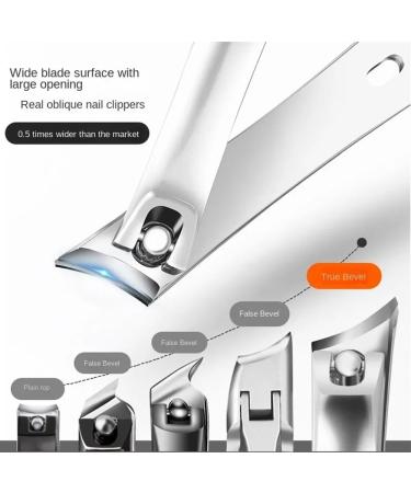 Nail Clipper Slant EDG Toenail Professional Grooming Kits Nail Care Tool Portable Travel Kit Nail Scissor (Color : C1) - Buy Online on GoSupps.com