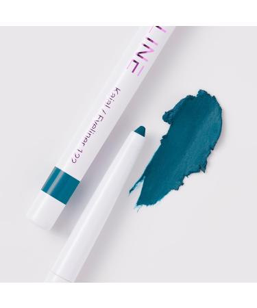 Cosline Kajal & Eyeliner No. 122 - Waterproof Dark Turquoise | Vegan Soft Application | Made in Germany - Buy Online on GoSupps.com