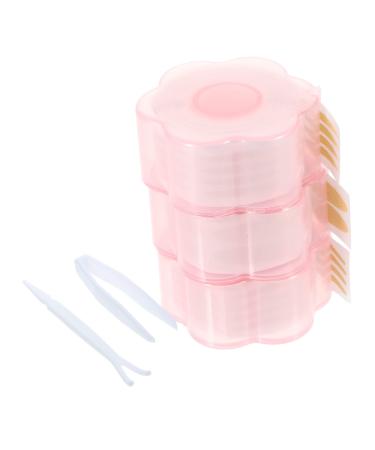 Mipcase 3 rolls for Self-adhesive Eyelid Lace Sticker Invisible Forks Strips Stickers Tapes