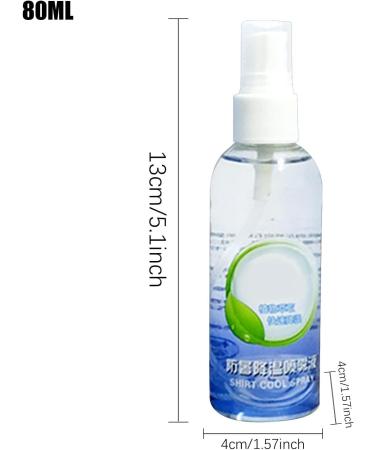 Cooling Spray for Hot Weather | Skin-Friendly Instant Cool Spray Soothing Summer Spray | Non-sticky Cooling Face Spray Instant Cooling Mist Body Cooler for Women Men - Buy Online on GoSupps.com