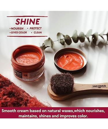 Nourishing Shoe Cream 50ml for Leather & Synthetic Shoes - Dark Green (33) - Buy Online on GoSupps.com