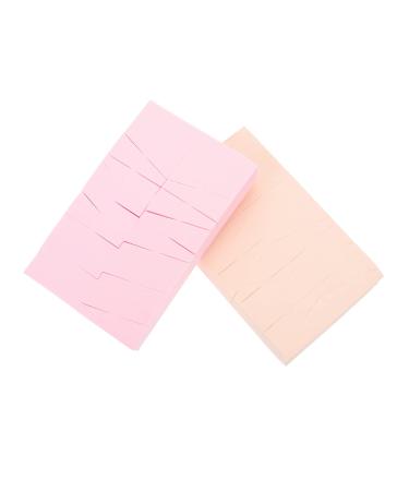 Healeved 2 Sets Triangle Puff Wedge Cosmetic Puffs Makeup Puffs Facial Triangle Makeup Sponges Face Sponge Powder Puff Foundation Puffs Foundation Cream Hydrophilic Polyurethane Non Latex