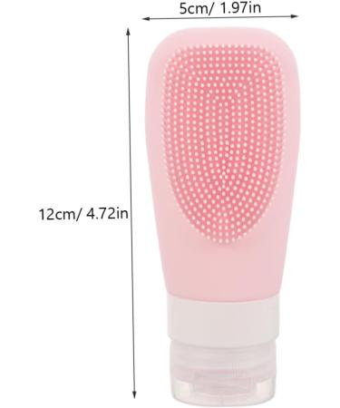 DOITOOL travel toiletries containers travel accessories conditioner travel size Travel Containers Silicone + plastic body wash shampoo set shampoo bottle Soap empty bottle - Buy Online on GoSupps.com