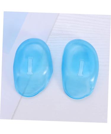 FOMIYES 4 Pairs Ear Plugs Ear Cover Salon Ear Heat Protector Hair Salon Ear Caps Ear Shower Cap Blue Hair Toner Hair Dye Accessories Hair Dye Tools Dye Silicone Ear Water Proof Shield - Buy Online on GoSupps.com