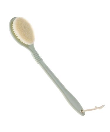 Back Brush Long Handle for Shower  Never Mold Back Brush Long Handle Foldable Wet or Dry Brushing Shower Brush for Men & Women