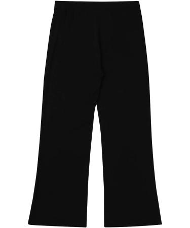 Agoky Kids Girls Boys' Jazz Dance Pants - Loose Fit Yoga Gymnastics Trousers for Children - Black Long Pants Size 8 - Buy Online on GoSupps.com