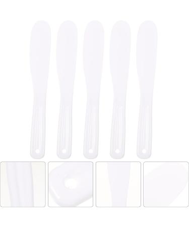 Cabilock 5 pi ces Spatules Silicone pour Masques Visage Lot de Grandes Spatules Cosm tiques R utilisables pour Cr me Lotion et Soins DIY Outils Maquillage Hygi niques Blanc - Buy Online on GoSupps.com